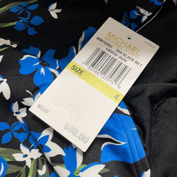 🔥⬇️ SALE NWT MMK One Shoulder -One🩱- Bold Tropical Bliss - Picture 7 of 7